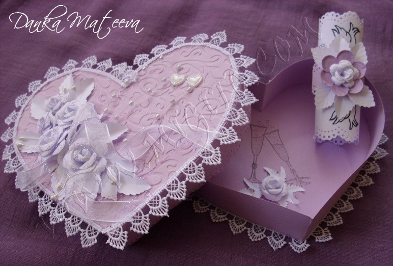 Scrapbook wedding boxes 12