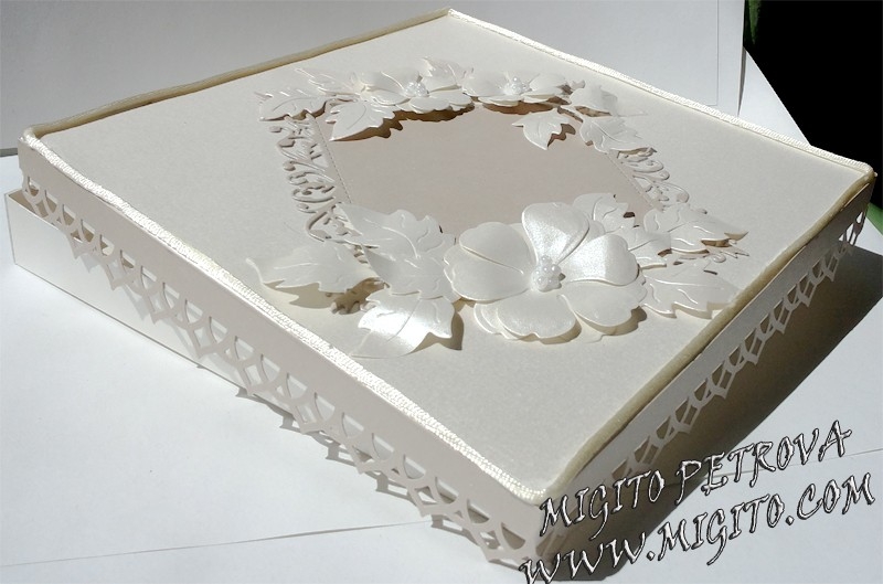 Сватбена кутийка за картичка или пари