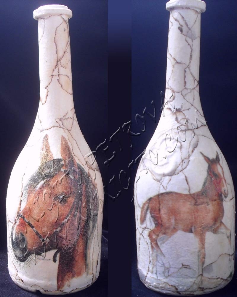 Бутилка с кон